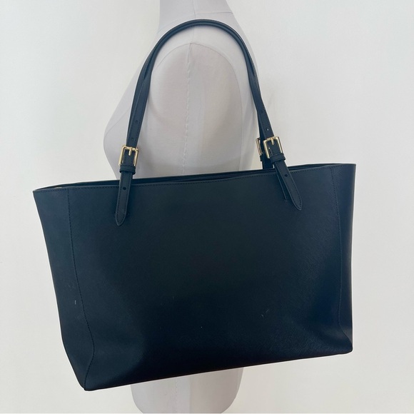 Tory Burch Black Emerson Tote Bag - Picture 4 of 8